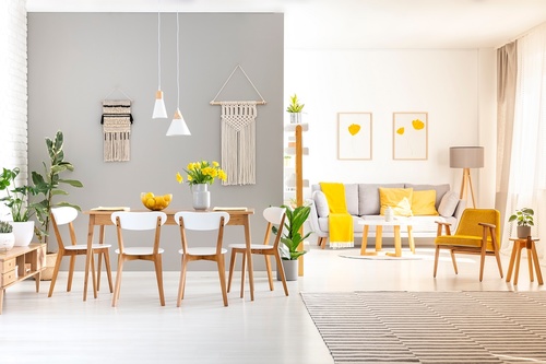 Dobór kolorów ścian w małym mieszkaniu - kilka prostych tricków aby zwiększyć optycznie przestrzeń